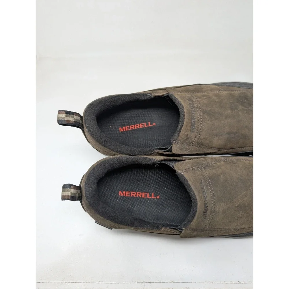 Merrell Men ColdPack Ice+ Moc Waterproof Brown Leather Hiking Shoes J49821 Sz 12